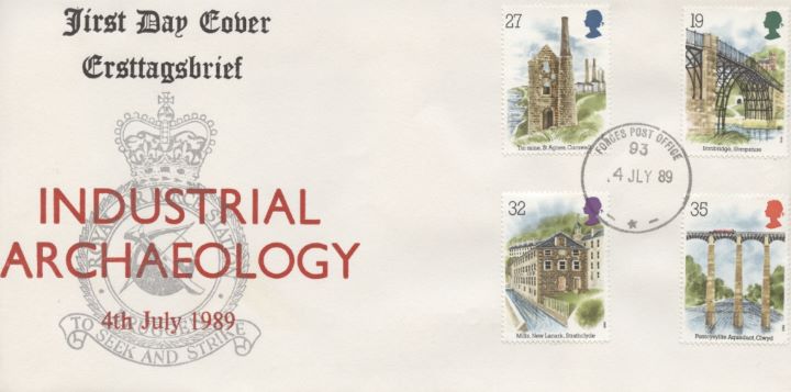 Ind. Archaeology: Stamps, RAF Bruggen Crest